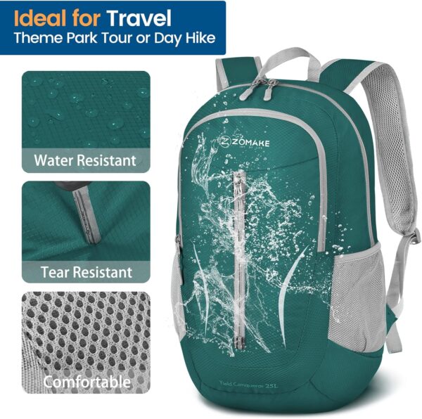 ZOMAKE Ultra Lightweight Packable Backpack 25L, Foldable Hiking Backpacks…