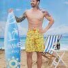 Men’s Swim Trunks with Compression Liner Swim Shorts Board Shorts 9 Inch Quick Dry…