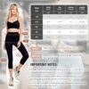 High Waisted Leggings for Women – Tummy Control Yoga Pants for Workout…