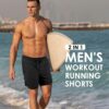 Men’s 2 in 1 Athletic Quick Dry Shorts,Running Lightweight,Sweat Wicking Gym Workout…