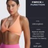 Aoxjox Women’s Workout Sports Bras Fitness Sienna Low Impact Bra Yoga Crop Tank