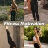 NexiEpoch 4 Pack Leggings for Women – High Waisted Tummy Control Soft Black…