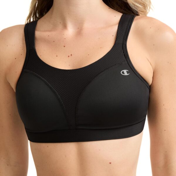 Champion Women’s Sports Bra, Spot Comfort, Maximum Support, High-Impact…