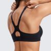SYROKAN High Impact Sports Bras for Women High Support Unlined Underwire…
