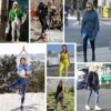 3 Packs Leggings with Pockets for Women, High Waisted Tummy Control Workout…