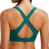 RUNNING GIRL High Impact Sports Bras for Women, High Support Running Strappy...