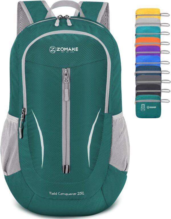 ZOMAKE Ultra Lightweight Packable Backpack 25L, Foldable Hiking Backpacks…