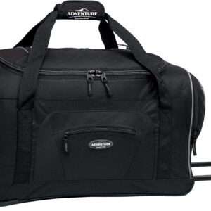 Travelers Club Adventure Rolling Travel Duffel Bag