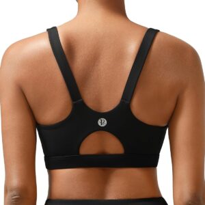 RUNNING GIRL Sports Bra for Women High Support, Molded Cup High Impact…