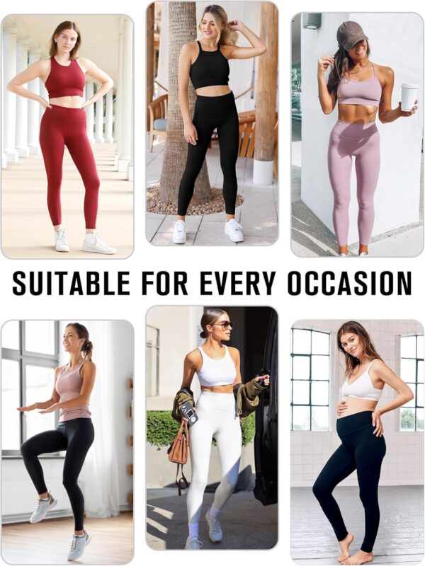 Leggings for Women – High Waisted Full Length Buttery Soft Yoga Pants for…