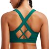 RUNNING GIRL Sports Bra for Women High Support, Criss-Cross Back Running...