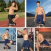 Mens Compression Shorts with Pocket 1/3 Pack- Running Athletic Workout Underwear…