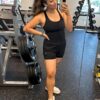 Stelle Women 2 in 1 Running Shorts High Waisted Athletic Shorts Gym Workout Shorts…