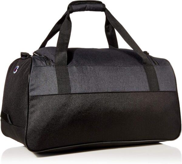 Champion Unisex Adult Velocity Duffel Bag, Grey/Black, One Size US
