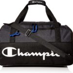 Champion Unisex Adult Velocity Duffel Bag, Grey/Black, One Size US