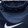 Nike Brasilia 9.5 Training Gym Sack, Midnight Navy/Black/White, Medium