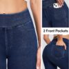 IUGA Jeggings for Women Tummy Control Stretchy High Waisted Jeans Pull on…