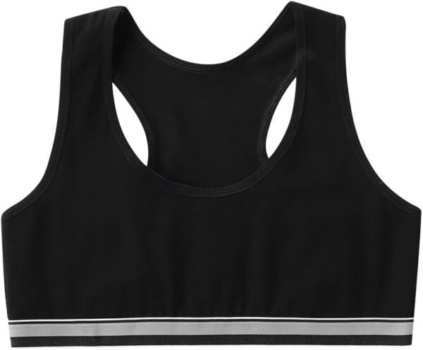 Bras for Girls Seamless Cami Bralettes Sports Solid Vest Unpadded Bra