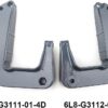 OVERSEE 6L8-G3111-01-4D, 6L8-G3112-00-4D Clamp Bracket Kit for Yamaha 4HP 5HP 6HP…