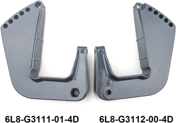 OVERSEE 6L8-G3111-01-4D, 6L8-G3112-00-4D Clamp Bracket Kit for Yamaha 4HP 5HP 6HP…