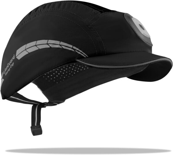 Lightweight Bump Cap with Reflective Stripes, Breathable Baseball Cap Style, Head…