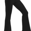 Ipletix Flare Leggings for Women, High Waisted Yoga Pants with Pockets for...