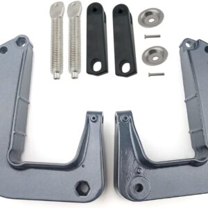 OVERSEE 6L8-G3111-01-4D, 6L8-G3112-00-4D Clamp Bracket Kit for Yamaha 4HP 5HP 6HP…