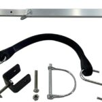 23 to 35 inches, Adjustable Transom Protector,Marine Engine Mount with Heavy Duty...