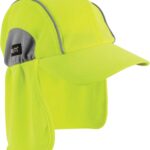 Ergodyne Chill Its 6650 Baseball Cap, Hat with Neck Shade, Sweat Wicking, High...