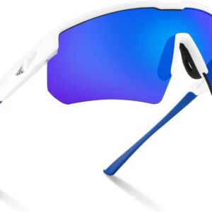 KastKing Hillsboro Polarized Sport Sunglasses for Men and Women, Ideal for Baseball…