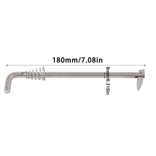 Outboard Tilt Rod, Stainless Steel Tilt Thrust Rod with Spring, OE Number 350621212…