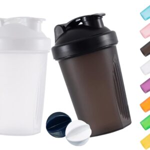 Shaker Bottle Protein Shakes and 16-Ounce/400ML Shaker-Bottle with Whisk Balls,…