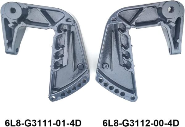 OVERSEE 6L8-G3111-01-4D, 6L8-G3112-00-4D Clamp Bracket Kit for Yamaha 4HP 5HP 6HP…