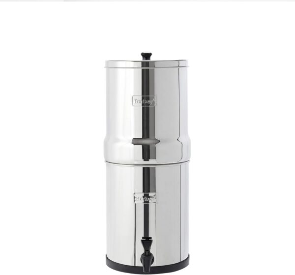 Travel Berkey Gravity-Fed Water Filter with 2 Black Berkey ElementsEnjoy Potable Water…