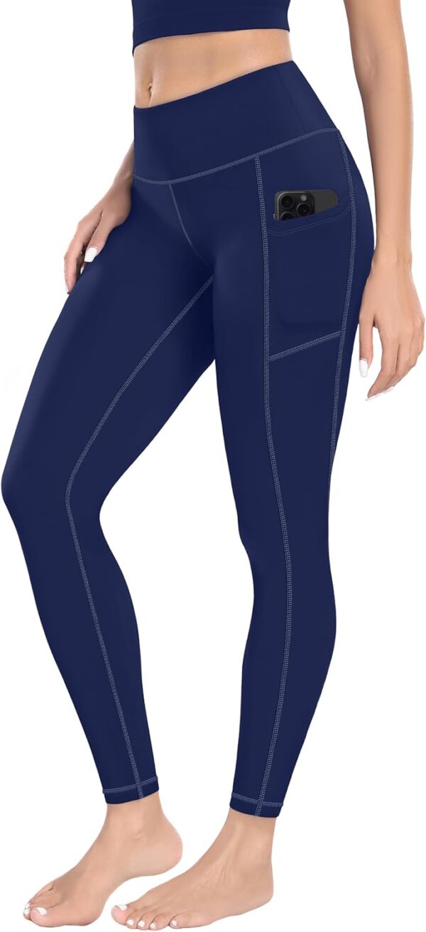 MIRITY High Waist Yoga Leggings with Pockets for Women – Buttery Soft…