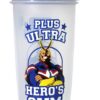 JUST FUNKY My Hero Academia Gym Workout Shaker Bottle, Blue Colored Shaker Bottle