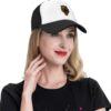 Adjustable Polyester Mesh Baseball Cap,3D Tyrannosaurus Head Dinosaurs Trucker Hat