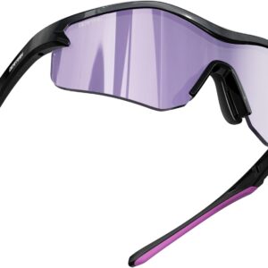 Sports Sunglasses for Men Women UV Protection Running Glasses for Baseball Cycling…