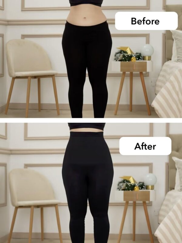 SHAPERMINT Leggings for Women Tummy Control – High Waisted Shapewear…
