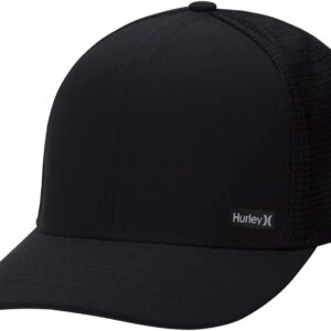 Hurley Men’s Caps – H2O-Dri League Baseball Caps for Men with Snapback Closure -…