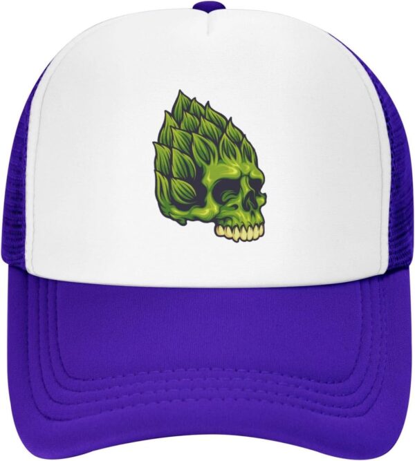Brewery Beer Head Baseball Cap for Men Women Mesh Hat Polyester Trucker Hats Dad Caps