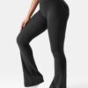 YEOREO CoreFlex Flare Leggings with Pockets for Women Scrunch Workout…
