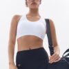 FITTIN Racerback Sports Bras for Women – Padded Seamless High Impact Support…