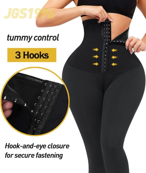 JGS1996 Plus Size Shapewear Tummy Control Leggings for Women High Waisted…