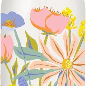 Studio Oh! New Glass Water Bottle with Straw 25oz, Reusable Cute Glass Bottle Eco…