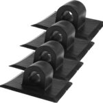 BESPORTBLE 4pcs Durable Kayak Motor Mount Bracket Clip Sturdy Motor Fixing Support for...