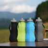 Collapsible Water Bottles 580ml/20oz, BPA-Free, Portable Travel water Bottle, Silicone…