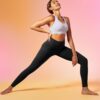 IUGA Leggings with Pockets for Women High Waisted Yoga Pants Women Tummy…