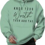 SOLY HUX Hoodies for Men Letter Graphic Sweatshirt Drawstring Long Sleeve Streetwear...
