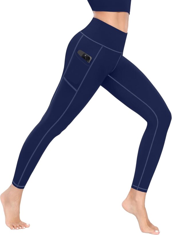 MIRITY High Waist Yoga Leggings with Pockets for Women – Buttery Soft…